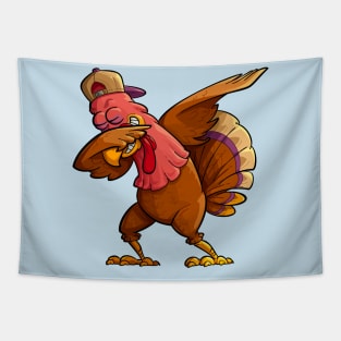 dabbing turkey Tapestry