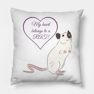 Heart Rat Pillow