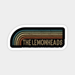 The Lemonheads Retro Stripes Magnet