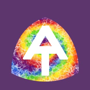 Appalachian Trail hangtag rainbow tie dye T-Shirt