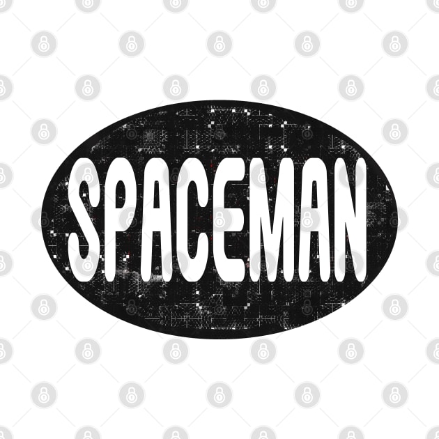 Planet X Spaceman Logo Science Fiction Sci fi by PlanetMonkey