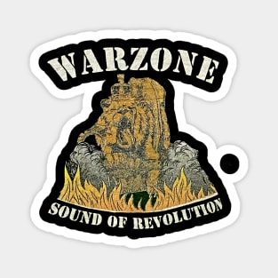 Vintage WAR'ZONE // Soun Of Revolution Magnet