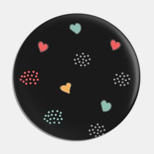 Hearts Pin