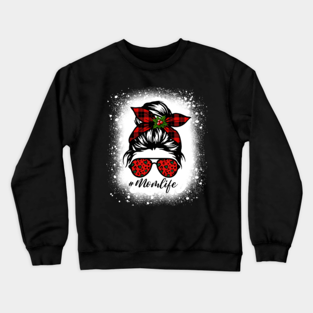 bleached christmas sweatshirt
