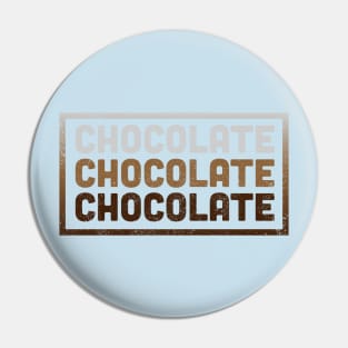 Chocolate White Milk Dark Pin