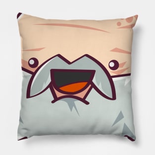 SMILING CARTOON PLATO Pillow