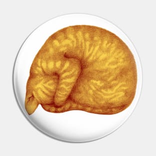 Ginger Introvert Pin