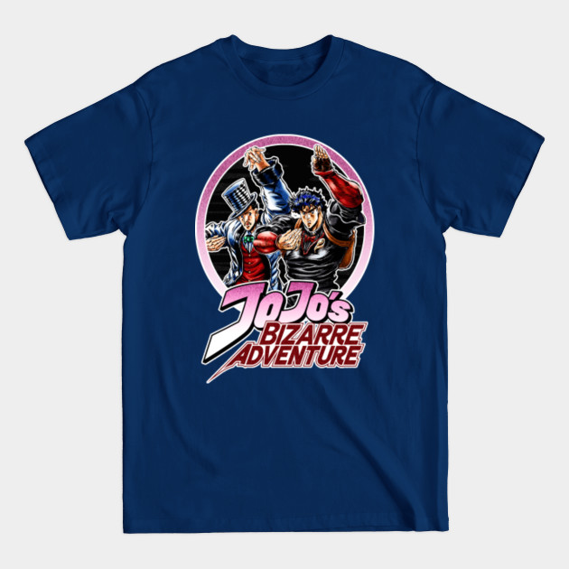 Discover JOSEPH AND ZEPPELIN - Jojos Bizarre Adventure - T-Shirt