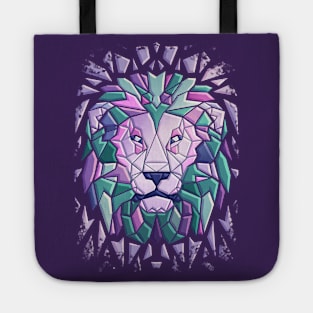 Stained-Glass Lion Tote