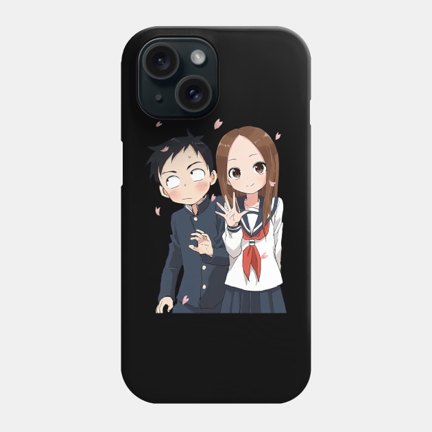 Takagi x Nishikata Karakai Jozu No Takagi San Phone Case by AinisticGina