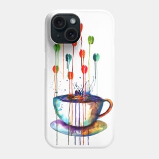 Coffee Splash Phone Case