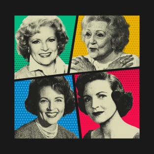 Betty White Comic T-Shirt