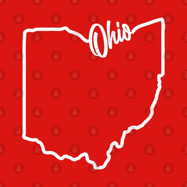 Ohio State Map by adil shop