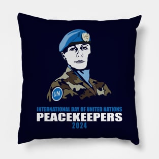 International Day of UN Peacekeepers 2024 Pillow