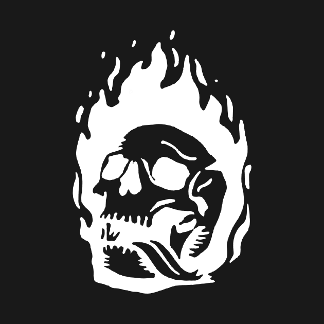 Burning Skull by DEMON LIMBS