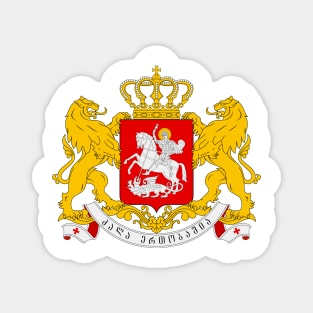 Georgia Coat of Arms (Sakartvelo) Magnet