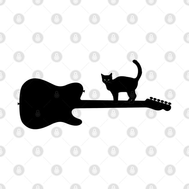 Musical Cat by Plush Tee