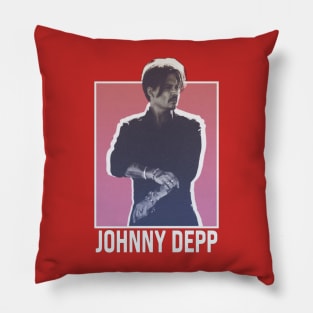 Johnny Depp Retro Pillow