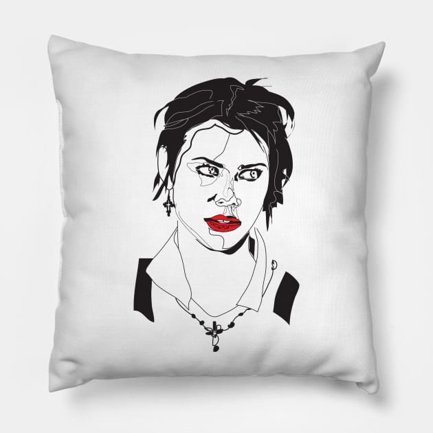 Nancy Downs - The Craft Pillow by LizzyM