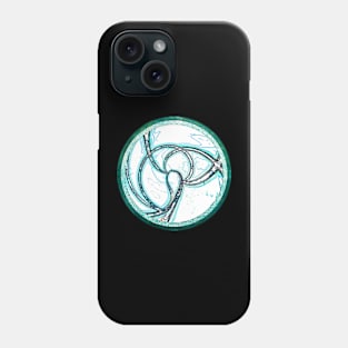 Blue-Green Loops Phone Case