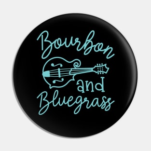 Bourbon and Bluegrass Mandolin Pin