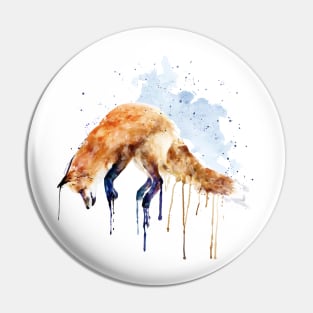 Hunting Fox Pin