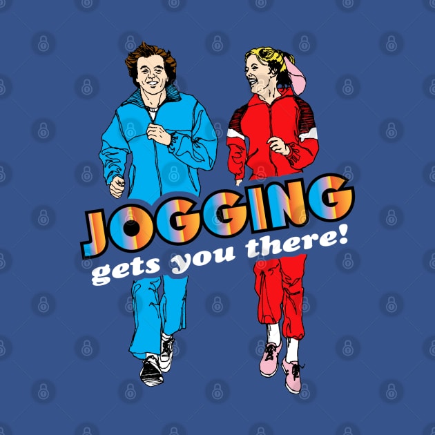 Jogging Gets You There! 70s by Pop Fan Shop