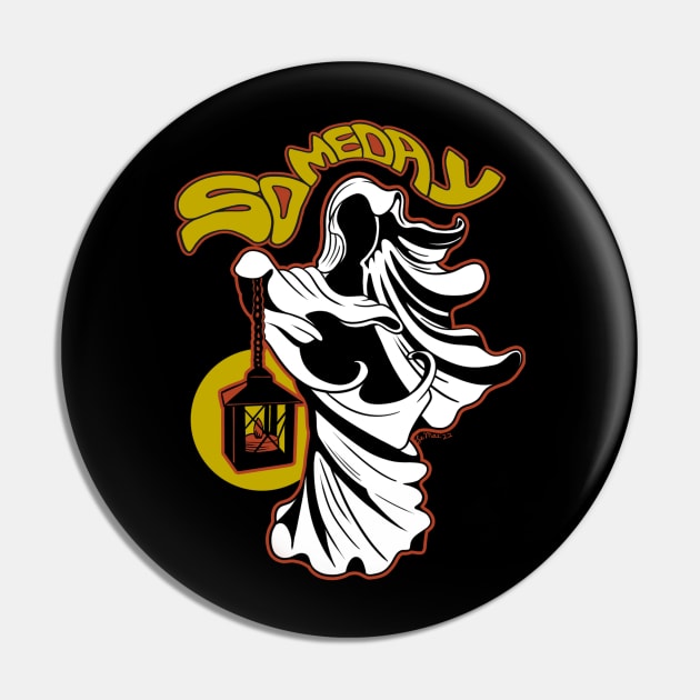 Someday Spectre Pin by LeMae Macabre