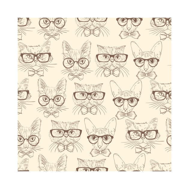 Hipster Cats by DulceDulce