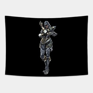 Overwatch Sombra Demon Hunter Skin Tapestry