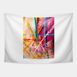 My Lines in an Abstract Movement - My Original Art Tapestry