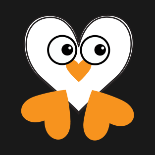 penguin heart T-Shirt