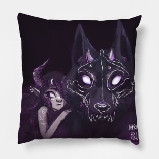 Spirit Wolf Pillow