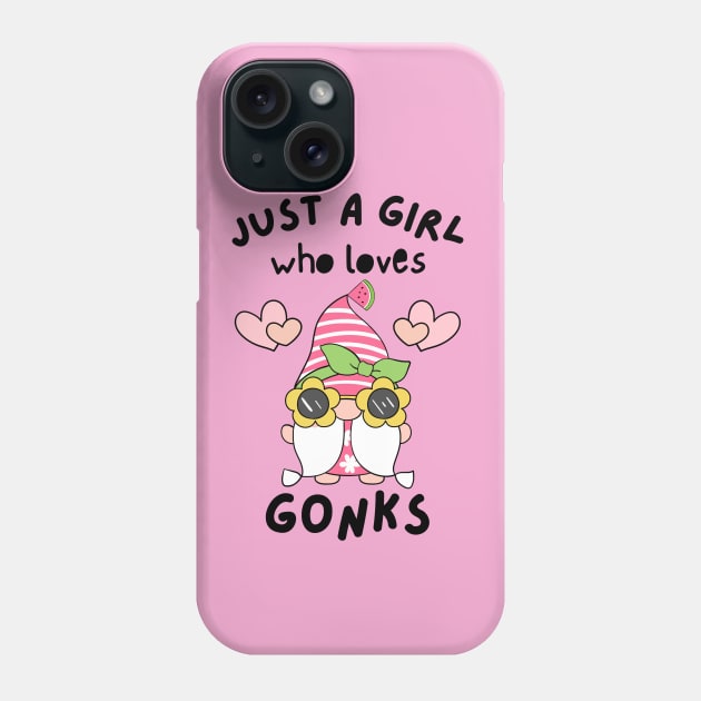 Just A Girl Who Loves Gonks Summer Phone Case by JessiT