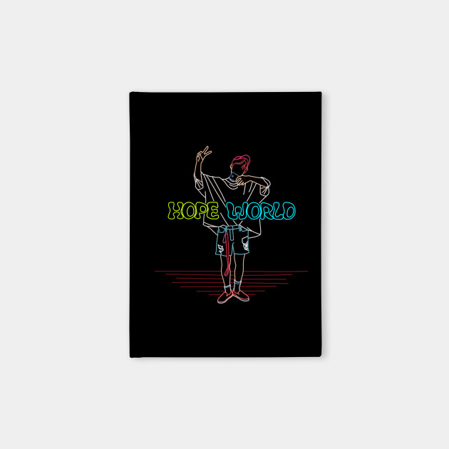 Hope World Bts Notebook Teepublic Hope World Bts Notebook Teepublic