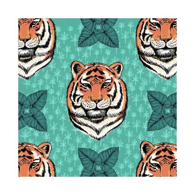 Tropical Tiger by SWON Design