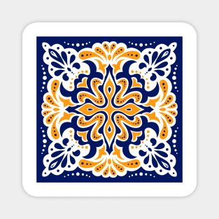 sicilia embroidery pattern Magnet