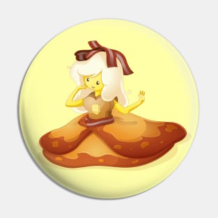 Breakfast Princess Pin