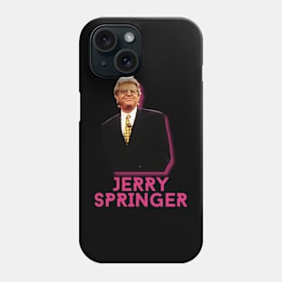 Jerry springer\\original retro fan art Phone Case