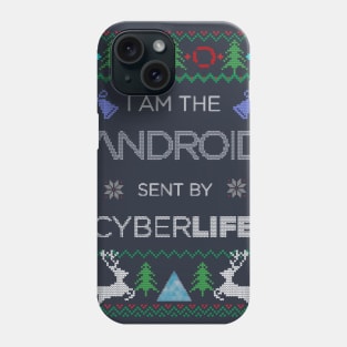 Detroit Become Human Ugly Christmas Sweater Phone Case