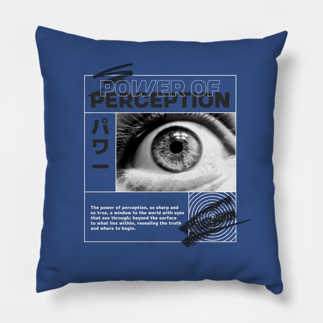 Perception Eyes Eye Truth Pillow by Tip Top Tee's