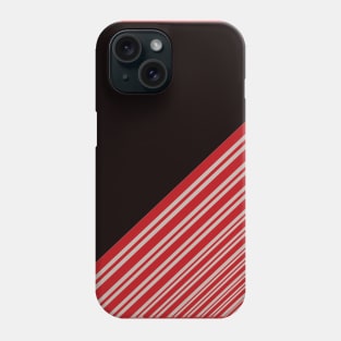 Midnight Candy Cane Phone Case