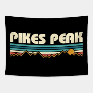 Pikes Peak Colorado Mountain Tapestry