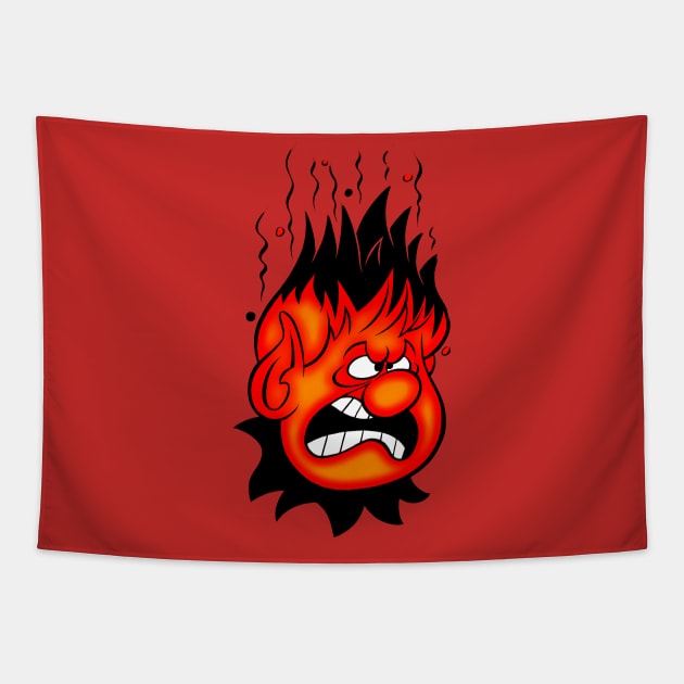 Heat Miser Tapestry by secukupnya