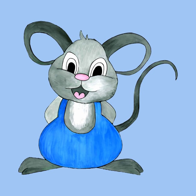 Funny Mouse by NastasiaPattern