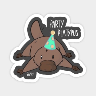 Party Platypus Magnet