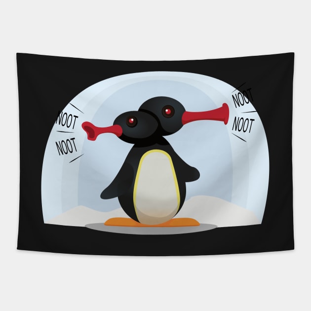 Noot Noot Tapestry by Mansemat