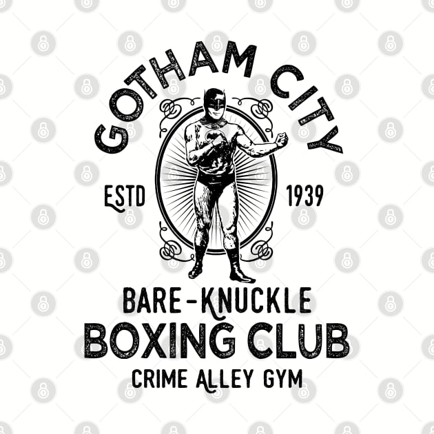 Comic hero Bare-Knuckle Boxing club by ROBZILLA