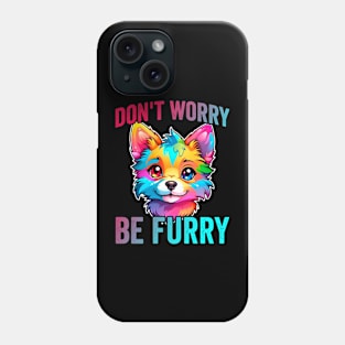 Furry Fandom Quote Cute Fursona Anthro Art Phone Case