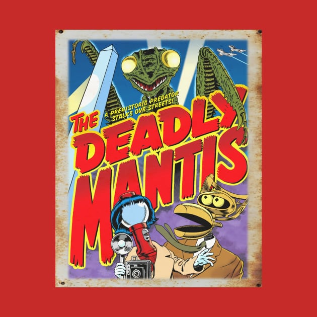 Mystery Science Rusty Barn Sign 3000 - The Deadly Mantis by Starbase79